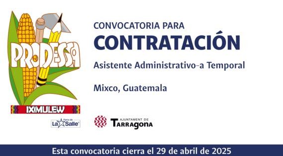 CONVOCATORIA PARA LA CONTRATACIÓN DE ASISTENTE ADMINISTRATIVO-A TEMPORAL