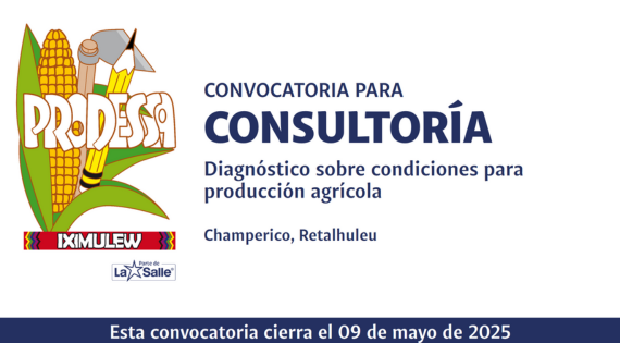 CONSULTORÍA PARA DIAGNÓSTICO SOBRE CONDICIONES PARA PRODUCCIÓN AGRÍCOLA