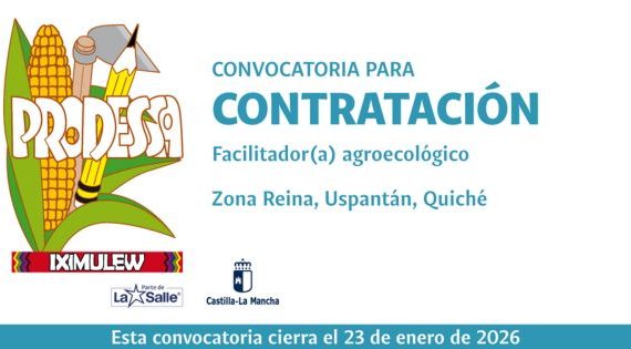 CONVOCATORIA PARA LA CONTRATACIÓN DE FACILITADOR(A) AGROECOLÓGICO