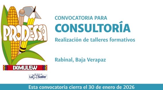 CONSULTORÍA PARA LA REALIZACIÓN DE TALLERES FORMATIVOS