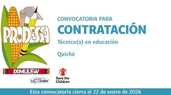 CONVOCATORIA PARA LA CONTRATACIÓN DE TÉCNICO(A) EN EDUCACIÓN