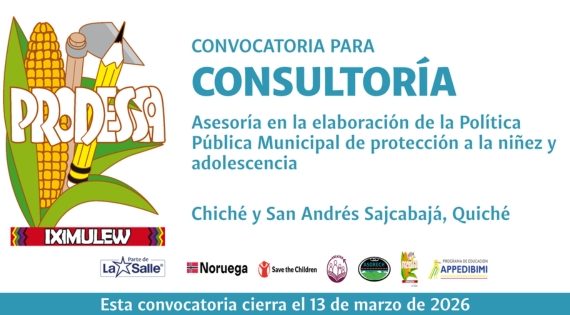 CONSULTORÍA PARA ASESORÍA EN LA ELABORACIÓN DE LA POLÍTICA PÚBLICA MUNICIPAL DE PROTECCIÓN INTEGRAL A LA NIÑEZ Y ADOLESCENCIA