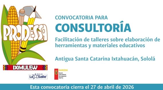 CONSULTORÍA PARA FACILITACIÓN DE TALLERES SOBRE ELABORACIÓN DE HERRAMIENTAS Y MATERIALES EDUCATIVOS