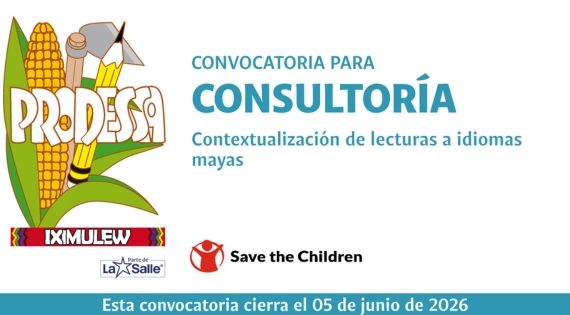 CONSULTORÍA PARA LA CONTEXTUALIZACIÓN DE LECTURAS A IDIOMAS MAYAS