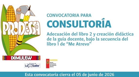 CONSULTORÍA PARA LA ADECUACIÓN DEL LIBRO 2 Y CREACIÓN DIDÁCTICA DE LA GUÍA DOCENTE, BAJO LA SECUENCIA DEL LIBRO 1 DE "ME ATREVO"