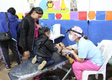 150 sonrisas, 150 historias: una jornada de salud bucodental en Chilascó